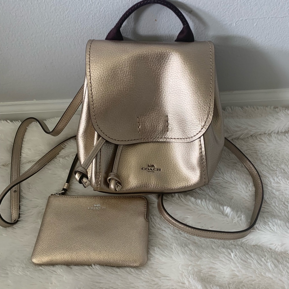 Gold Coach Backpack! - Picture 5 of 6